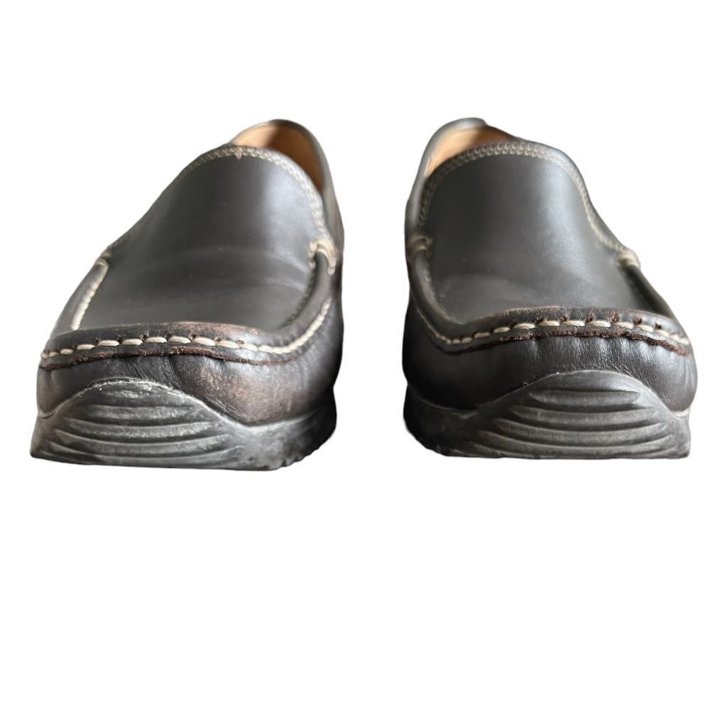 Bally Of Switzerland Delos Chocolate Brown Driving Loafers Size 37.5 - Picture 11 of 12